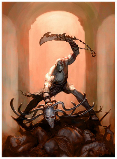 God of War - Concept Art by Charlie Wen