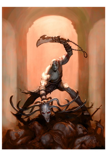 God of War - Concept Art by Charlie Wen