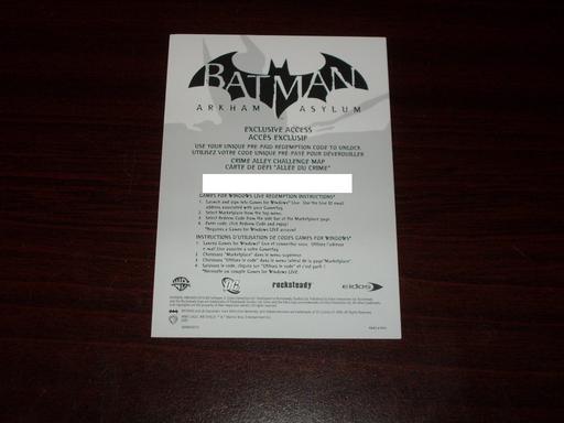 Batman: Arkham Asylum - Batman: Arkham Asylum Collector's Edition