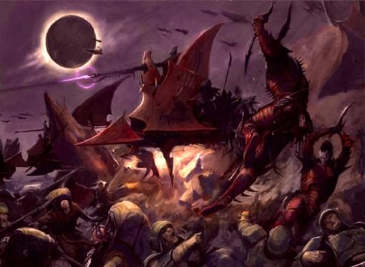 Warhammer 40,000: Dawn of War - Тёмные эльдары. История [перевод]